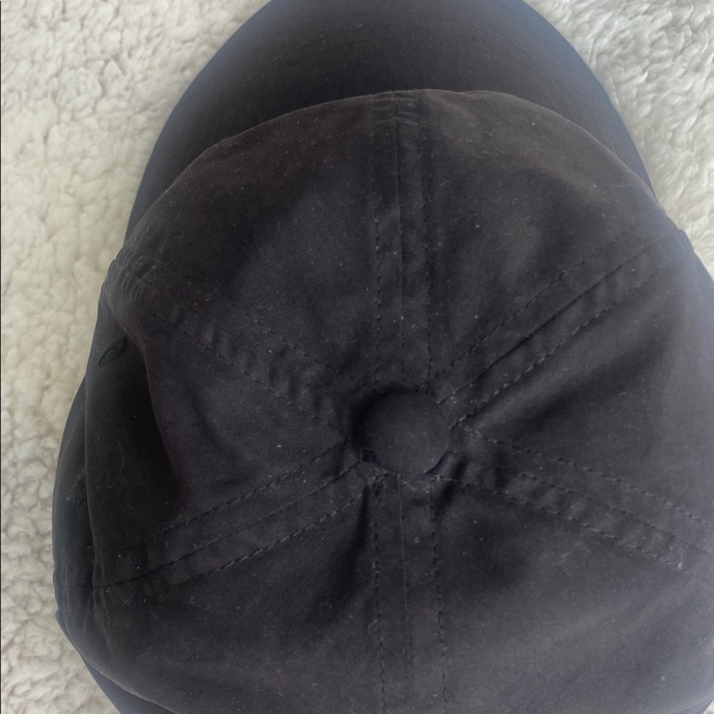 Adidas Black Trefoil Logo Hat - Picture 5 of 8